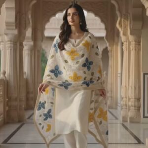 orgaza printed dupatta