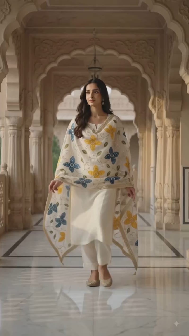 orgaza printed dupatta orgaza printed dupatta