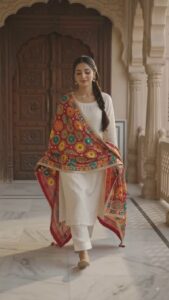 silk miror work